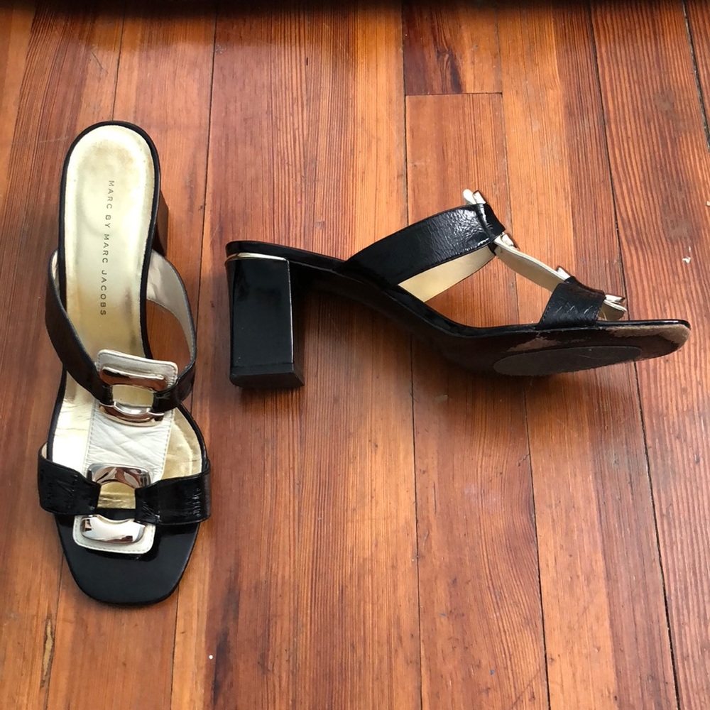 Marc by Marc Jacobs Patent Slides